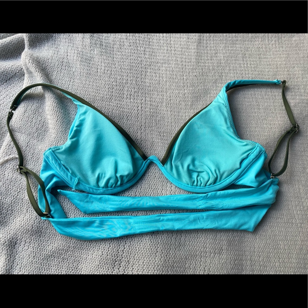 SOLD NWOT🌱 VS Blue/Green Bikini Set - Picture 3 of 7